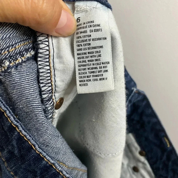 American eagle - Cutoff Jean shorts -US6 - Picture 3 of 6